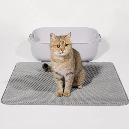 Double Layer Cat Litter Mat